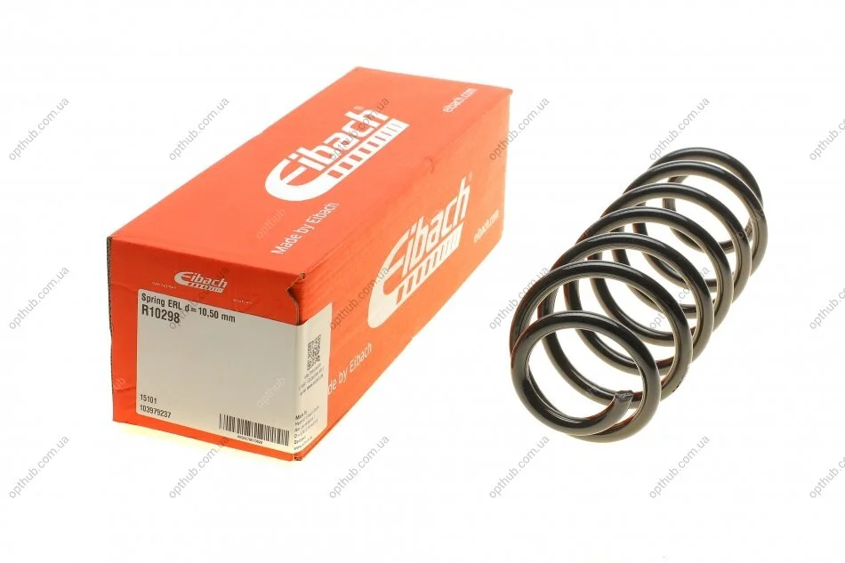 Пружина (задня) Ford Fiesta VI 1.0-1.4/1.4-1.6TDCi 08- (opt-om) EIBACH R10298 (фото 1)