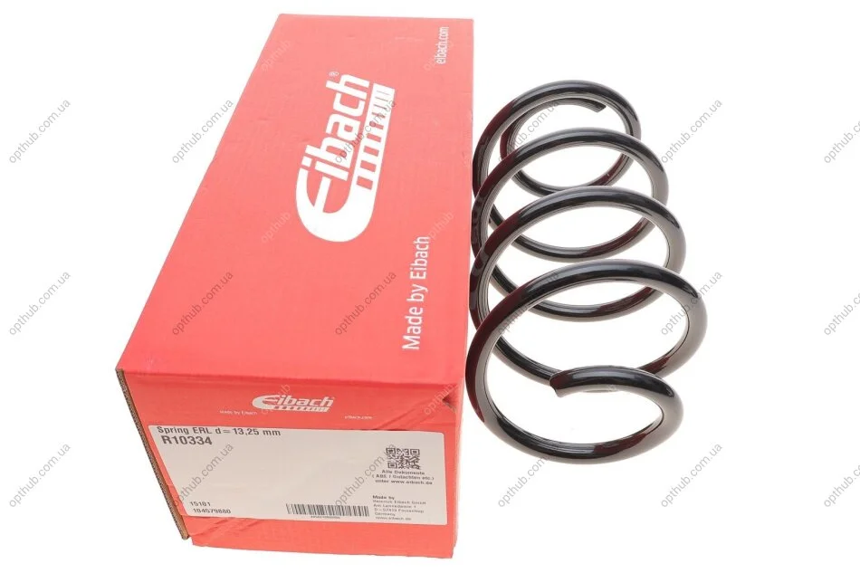 Пружина (передня) Skoda Octavia II/VW Golf V-VI 2.0 TDI/TFSI 04-13 (opt-om) EIBACH R10334 (фото 1)