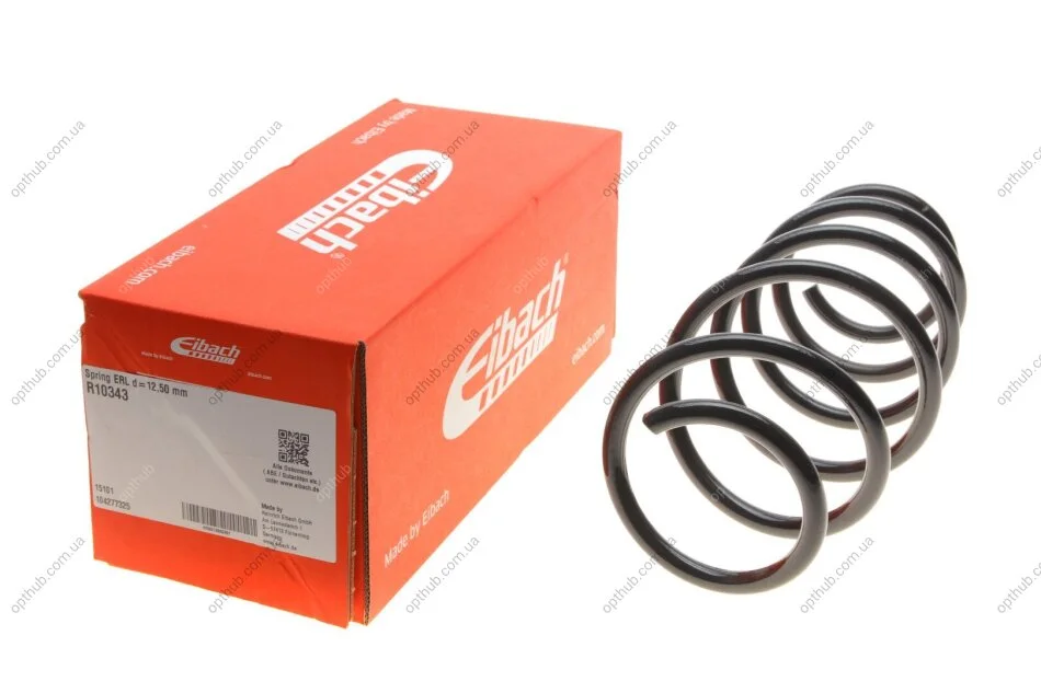 Пружина (передня) Opel Astra H 1.7CDTI/1.6-2.0 Turbo 09- (opt-om) EIBACH R10343 (фото 1)