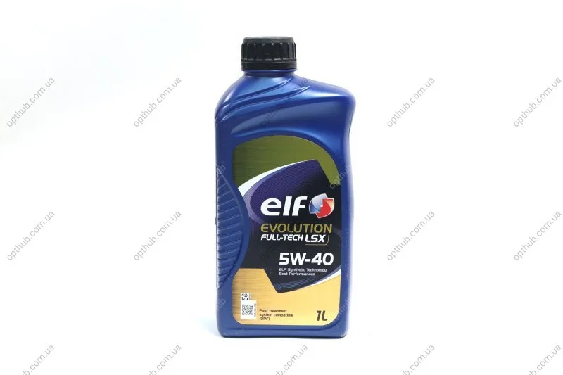 Олива моторна Evolution FULL-TECH LSX 5W-40 (Каністра 1л) ELF 194891 (фото 1)