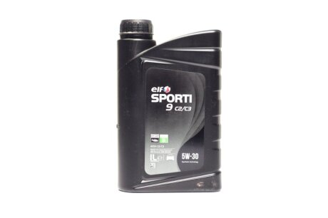 Олива моторна SPORTI 9 C2/C3 5W-30 (Каністра 1л) ELF 208447