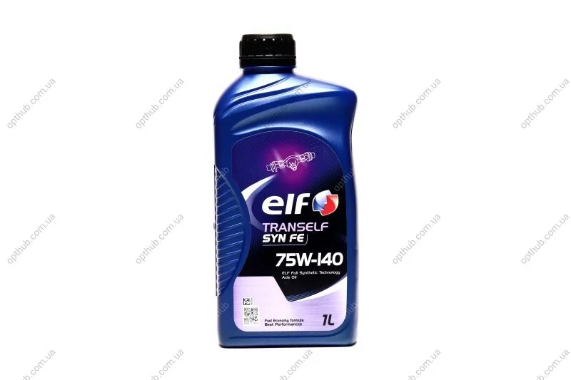 Олива трансміс. Tranself SYN FE 75W-140 (Каністра 1л) ELF 213871 (фото 1)