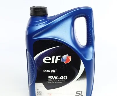 Олива 5W40 Evolution 900 NF (5L) (458984) (B4/A3/CF/SL/MB 229.3/VW502.00/505.00/PORSCHE A40) (opt-om) ELF 213908