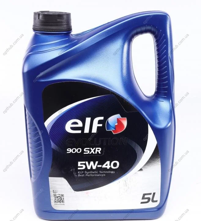 Масло 5W40 Evolution 900 SXR (5L) (458606) (ACEA A3/B4/API SM/RN 0700/RN 0710) (opt-om) ELF 213913 (фото 1)