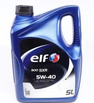 Масло 5W40 Evolution 900 SXR (5L) (458606) (ACEA A3/B4/API SM/RN 0700/RN 0710) (opt-om) ELF 213913