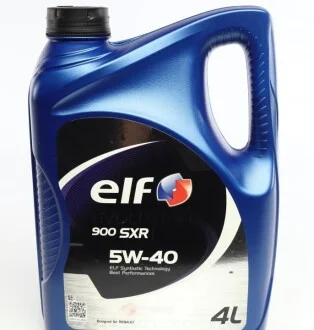 Масло 5W40 Evolution 900 SXR (4L) (ACEA A3/B4/API SM/RN 0700/RN 0710) (opt-om) ELF 213914
