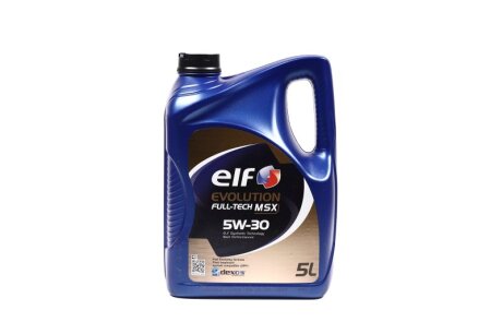 Олива моторна Evolution FULL-TECH MSX 5W-30 (Каністра 5л) ELF 213932