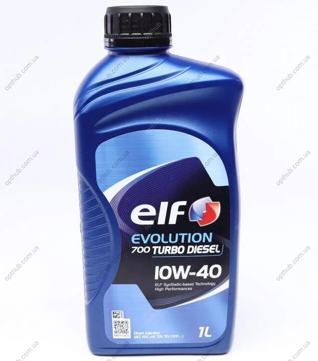 Олива моторна Evolution 700 TD 10W-40 (SN) (Каністра 1л) ELF 214126 (фото 1)