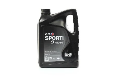 Масло моторн. SPORTI 9 A5/B5 5W-30 (Канистра 5л) ELF 214250