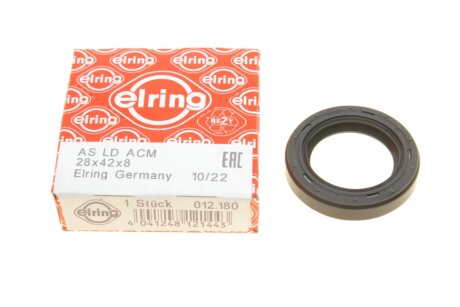 Сальник колінвалу ELRING 012.180
