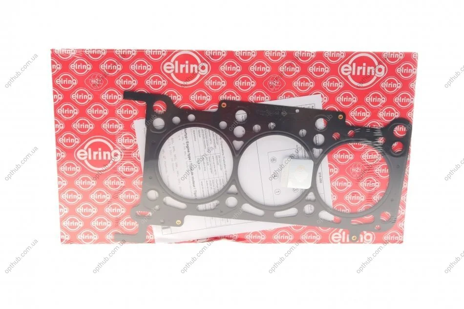 Прокладка ГБЦ Audi A4/A5/A6/A8/VW Touareg 2.7D/3.0D 03-12 Ø84.00mm/1.10mm/(4-6 циліндр) UA63 ELRING 018.050 (фото 1)