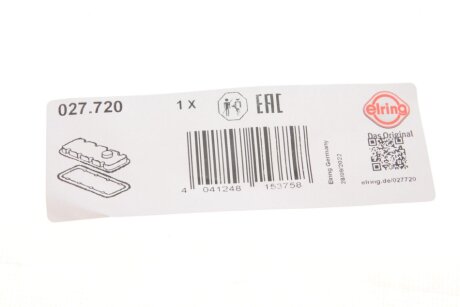 Прокладка кришки клапанної FORD TRANSIT 2.0TDCI/2.4TDCI ELRING 027.720