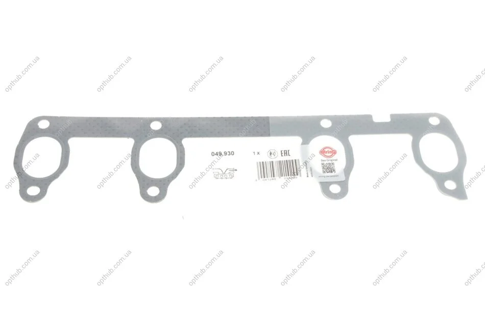 Прокладка коллектора выпускного VW Passat 1.6-1.9 TDI 88-05 UA63 ELRING 049.930 (фото 1)