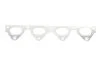 Прокладка колектора випускного Honda Civic/Accord 1.3-1.6i 87-01 UA63 ELRING 052.060 (фото 1)