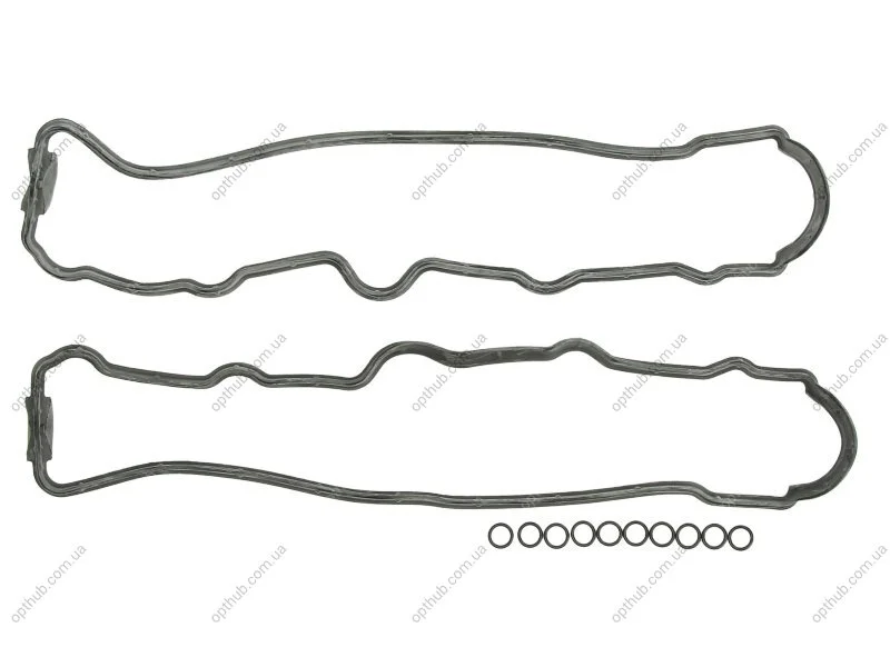 Прокладка кришки клапанів Opel Astra F/Vectra B 1.4/1.6 16V 94-02 (к-кт) UA63 ELRING 062.430 (фото 1)
