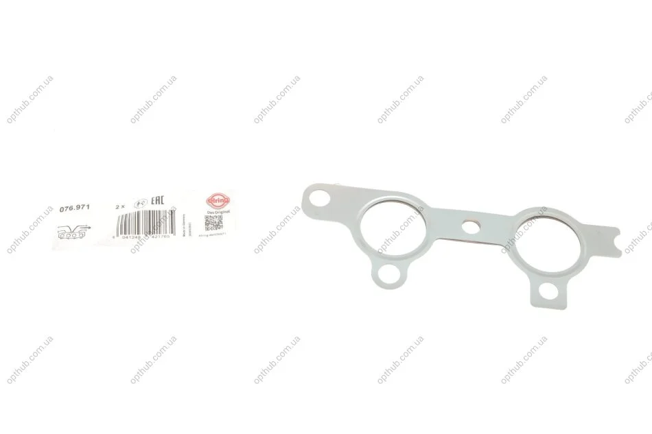 Прокладка колектора випускного Opel Astra J/H/Corsa D 1.7 06- UA63 ELRING 076.971 (фото 1)