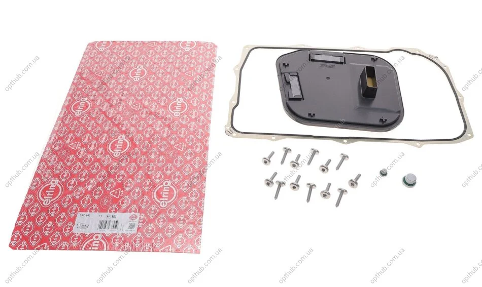 Фільтр АКПП VW Amarok 2.0D 09- (к-кт з ущільненням і гвинтами) (opt-om) ELRING 097.440 (фото 1)