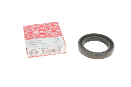 Сальник півосі (L) Fiat Ducato/Scudo 1.9D (40x58x10) (opt-om) ELRING 102.946