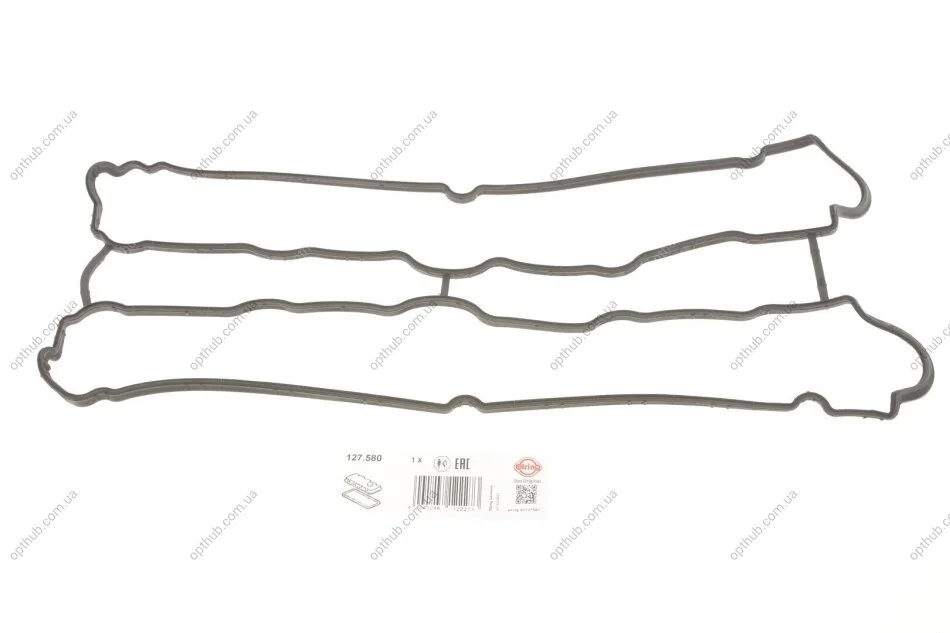 Прокладка кришки клапанної CHEVROLET/OPEL 1.4/1.6/1.8 F18D3 (вир-во Elring) ELRING 127.580 (фото 1)