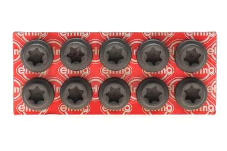 Болт з головкою системи TORX з чорного металу БОЛТЫ Г/Б (SET) FORD 1.3/1.6 A9JA/BAJA 99- -ua ELRING 156.550