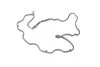 Прокладка кришки клапанів Toyota Camry/Corolla 2.0 TD 86-00 UA63 ELRING 176.840 (фото 1)