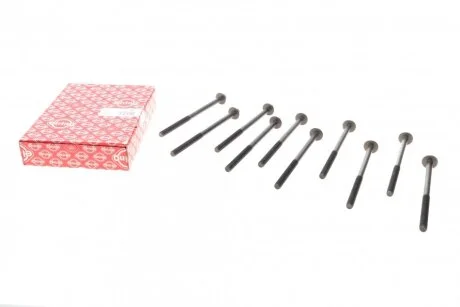 Комплект болтів головки блоку циліндрів BMW B47 C20/B47 D20 M12x1,5x200 10шт (вир-во Elring) C.I.U ELRING 233.370