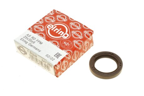 Сальник розподільного валу Hyundai Elantra/Sonata/Mitsubishi Lancer/Colt 89-06 (25x35x6) (opt-om) ELRING 247.260