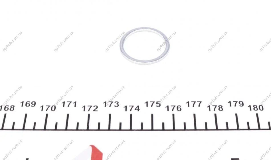 Прокладка натяжника цепи ГРМ (кольцо) BMW 3 (E46)/5 (E39)/7 (E38) 3.5/4.0i 96-06 (22x27x1. (opt-om) ELRING 250.007 (фото 1)
