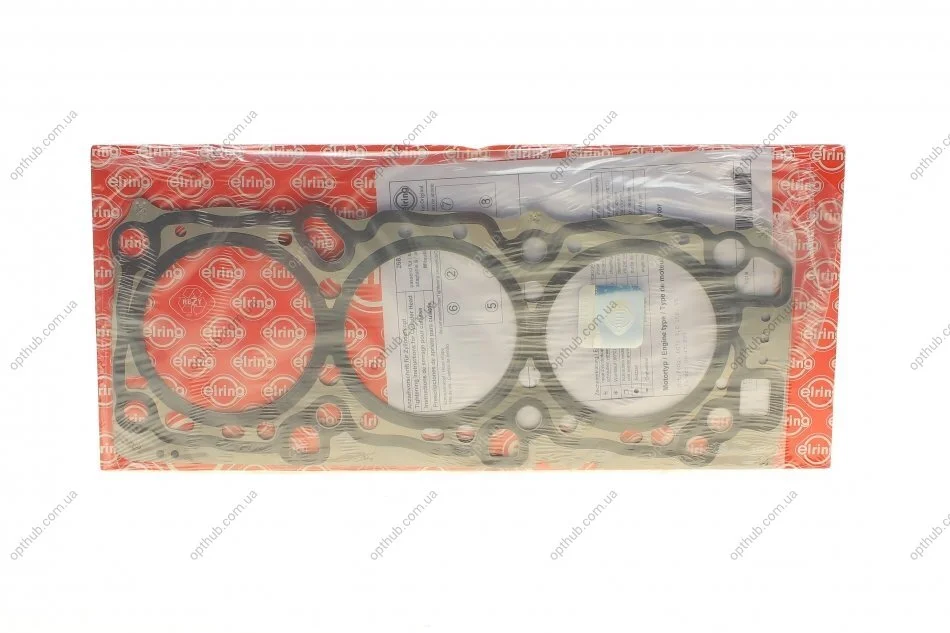 Прокладка, головка циліндра MITSUBISHI 6G72 3.0 (SOHC 24V) (2) MLS 0.35mm (вир-во Elring) ELRING 268.300 (фото 1)