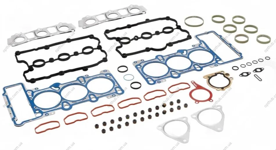 Комплект прокладок з різних матеріалів HEAD SET VAG 3.2FSI CALA/CALB (1-3/4-6) 08- -ua ELRING 284.300 (фото 1)