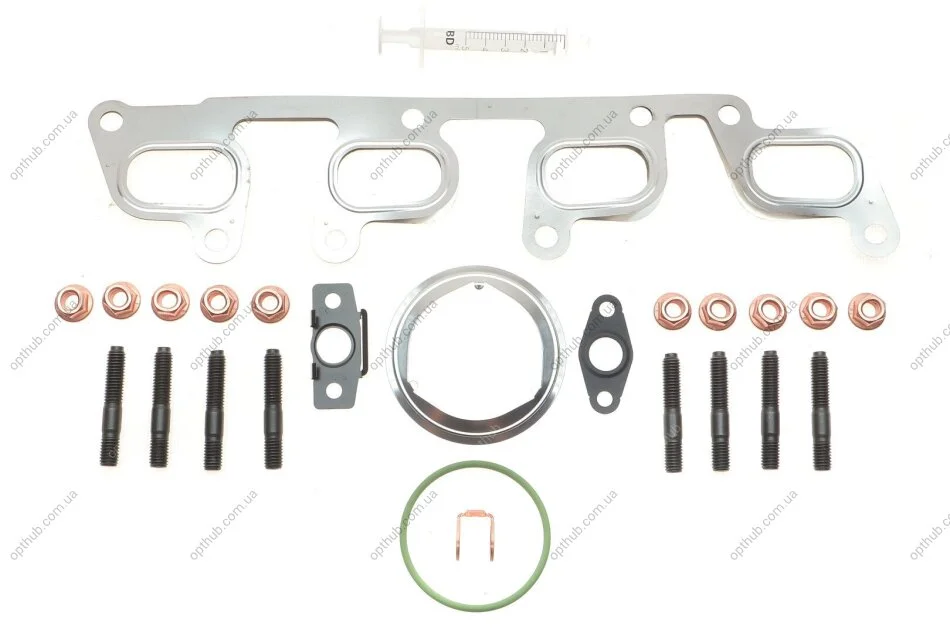 Монтажний комплект, компресор VW T5/T6 2,0TDI CAAA/CAAB/CAAC/CCHA (вир-во Elring) C.I.U ELRING 286.180 (фото 1)