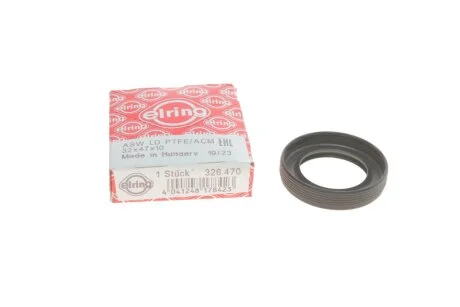 Сальник двигуна N VAG 32X47X10 /ASW LD PTFE (вир-во Elring) ELRING 326.470