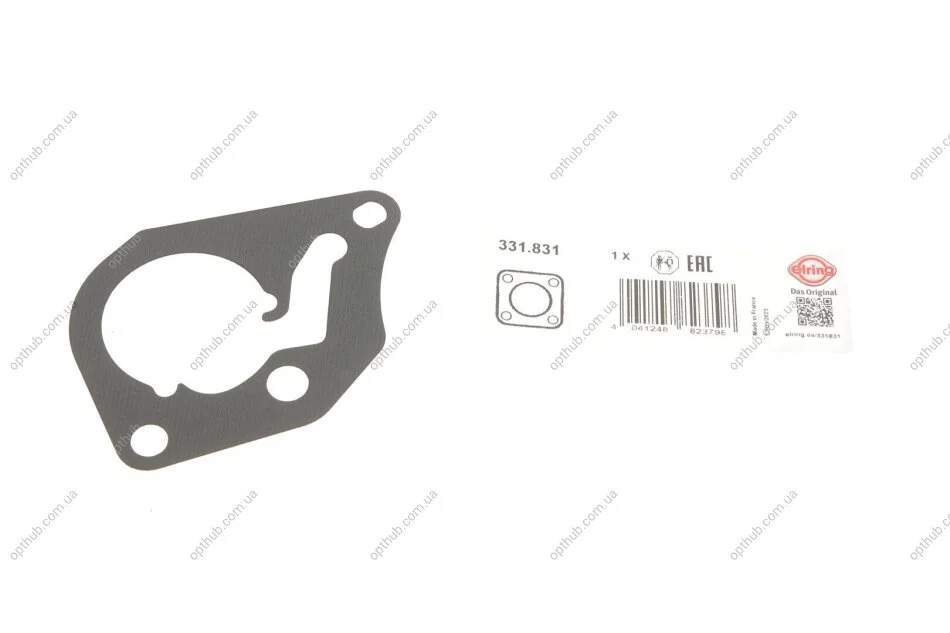 Прокладка насосу вакуумного Renault Trafic 1.9dCi 01- UA63 ELRING 331.831 (фото 1)