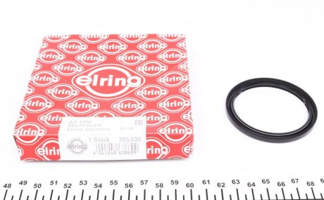 Кільце ущільнювача, колінчастий вал пров. MAZDA 3/6 2.2TD R2AA 59X70.5X6 ELRING 355.630