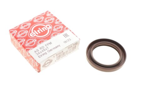 Сальник колінвалу (передній) Hyundai i10/i20/i30/Kia Rio 08- (34x48x7) UA63 ELRING 355.700