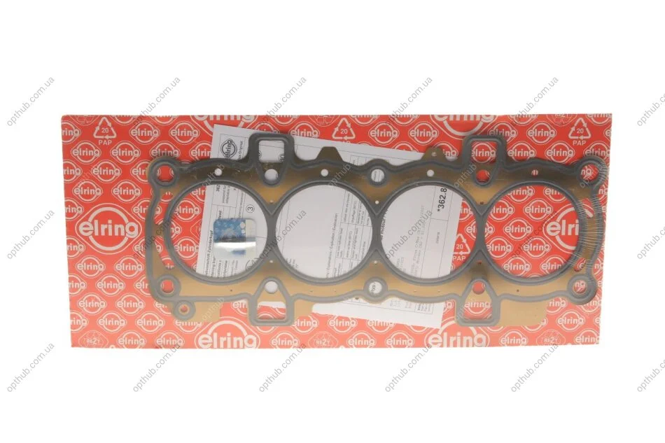 Прокладка головки циліндра FORD 1,6 16V 07- (вир-во Elring) ELRING 362.832 (фото 1)