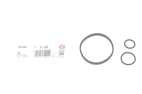 Прокладка, корпус маслянного фильтра Renault 1.5 TDi K9K (пр-во Elring) ELRING 365.960