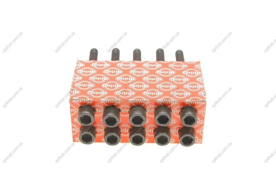 Комплект болтів головки цилідра NISSAN 1,0-1,4 16V CG10DE/CG12DE/CR12DE/CR14DE -13 (вир-во Elring) C.I.U ELRING 373.000 (фото 1)