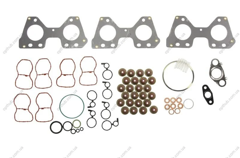 Комплект прокладок (верхній) BMW 3 (E90)/5 (F10)/X5 (E70)/X6 (E71/E72) 08-14 N57 D30 (opt-om) ELRING 373.380 (фото 1)