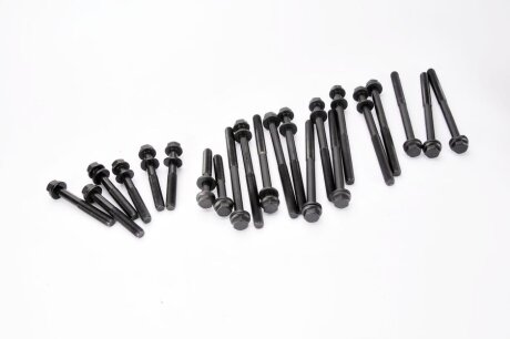 Комплект болтів з шестигранною головкою з чорного металу БОЛТЫ Г/Б (SET) PSA/FIAT 2.8 HDI SOFIM X22 ELRING 374.180