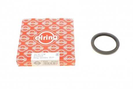 Сальник, колінчастий вал MAZDA 51.5X64.0X6.0 FKM C.I.U ELRING 381.050