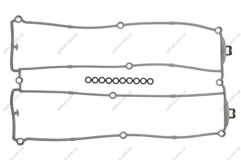 Комплект прокладок, крышка головки цилиндров FORD 1,6/1,5/2,0 16V -05.1998 (пр-во Elring) C.I.U ELRING 389.070 (фото 1)