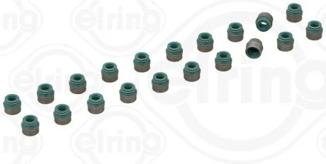 Сальник клапана (впуск/випуск) VW Passat 96-05 (к-кт 20шт)) UA63 ELRING 424.810