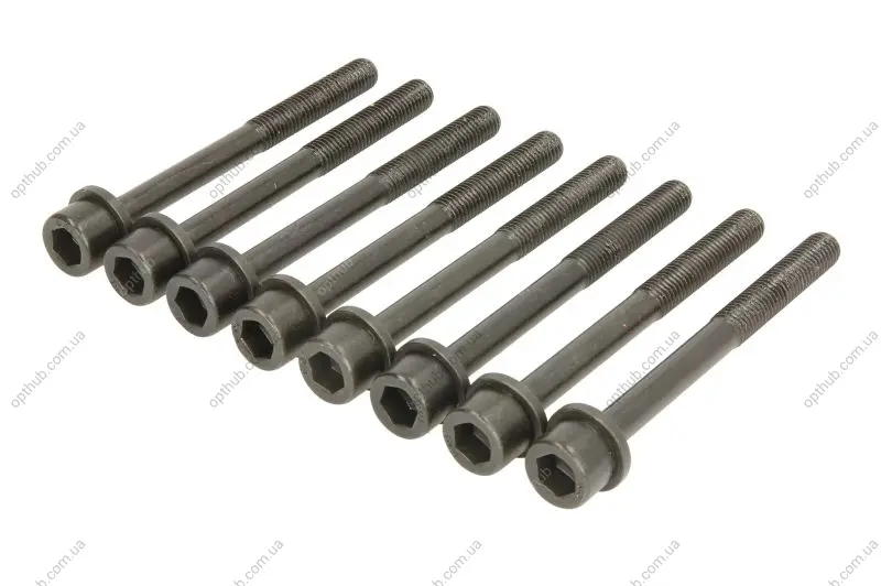 Комплект болтів ГБЦ MG ZS OPEL ADAM, ASTRA K, CORSA E, KARL 1.0/1.0LPG 07.14- ELRING 444.100 (фото 1)