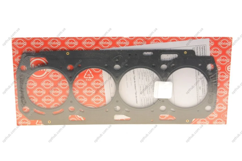 Прокладка ГБЦ Opel Astra J/Insignia A 2.0 CDTI 08-17 (4 мітки) (0.95mm) UA63 ELRING 457.812 (фото 1)