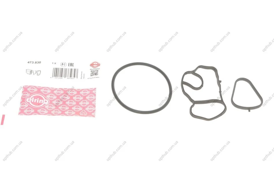 Прокладка корпусу фільтра масляного MINI/PSA 1,4/1,6 16V (вир-во Elring) C.I.U ELRING 473.830 (фото 1)