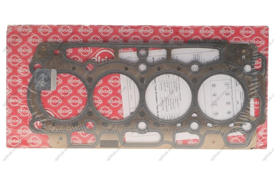 Прокладка головки блоку FORD/PSA 1,4 HDi/1,5 TDCi DV4C/3! 1,3MM 10- MLS (вир-во Elring) ELRING 490.011 (фото 1)