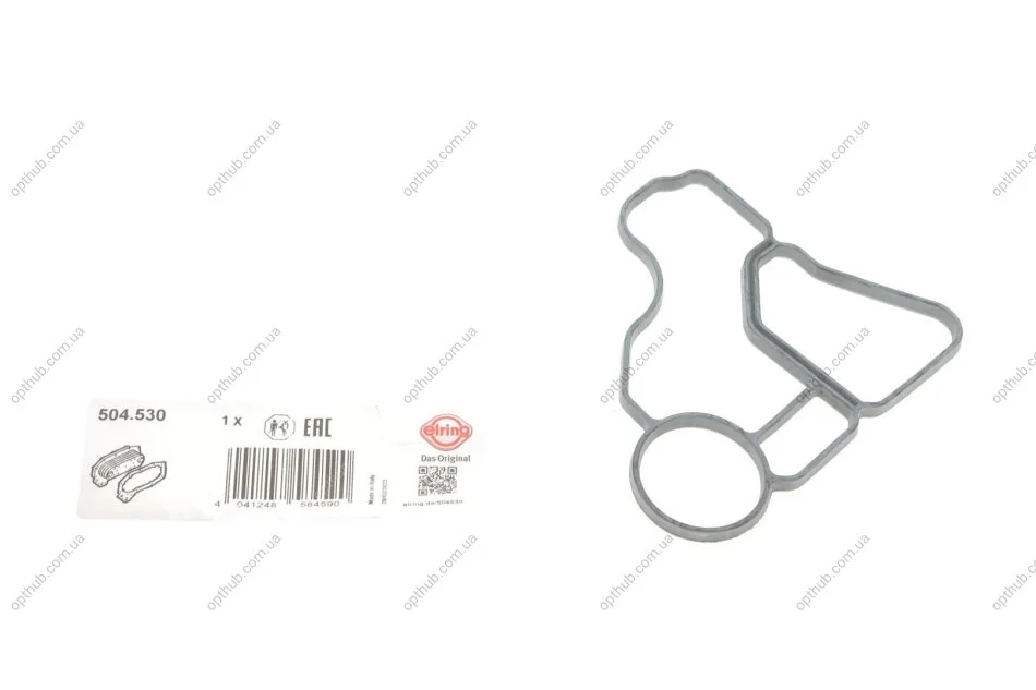 Прокладка, корпус масляного фільтра BMW N51-N55 (вир-во Elring) ELRING 504.530 (фото 1)