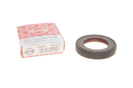 Сальник КПП, диференціала PSA 40X58X10 FPM ELRING 504.581