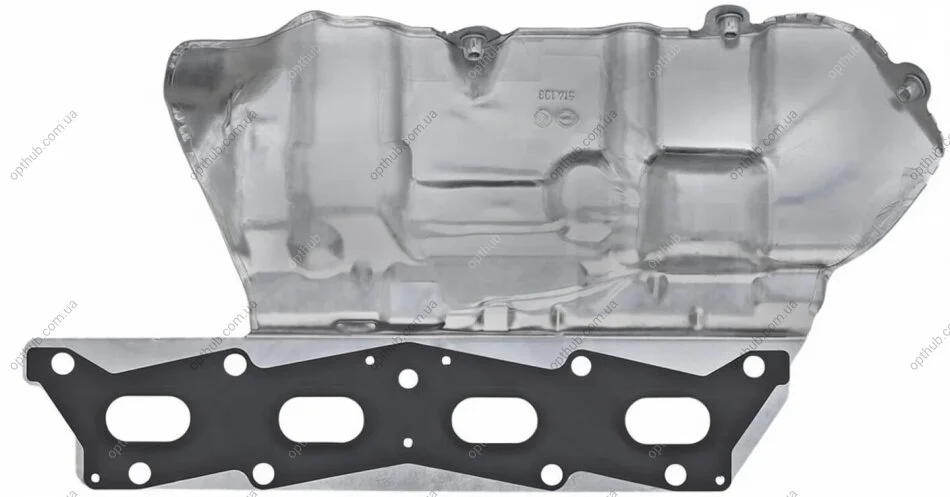 Прокладка колектора двигуна металева КОЛЛ. EX FIAT 940A2.000 1.4 12- HEATSHIELD -ua ELRING 514.193 (фото 1)